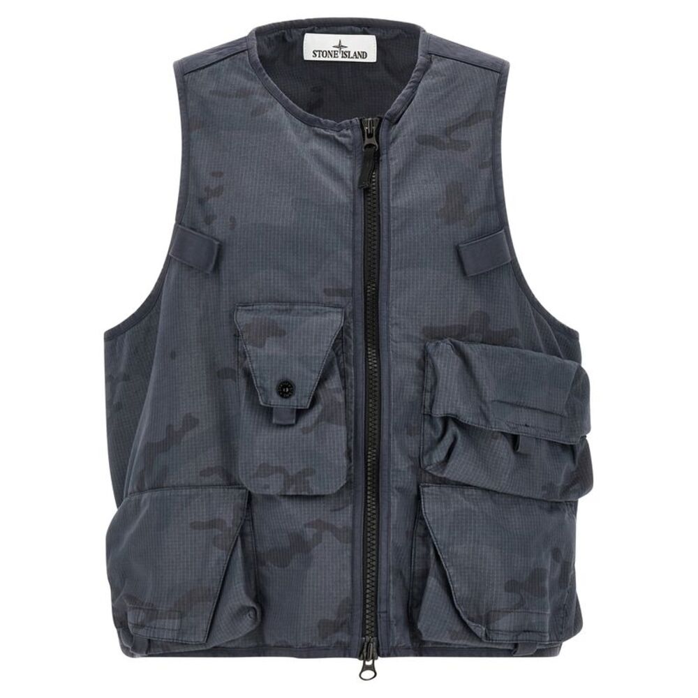 Stone Island Men's Camouflage Vest